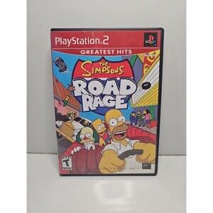2001 PlayStation PS2 The Simpsons: Road Rage Greatest Hits Video Game No Manual